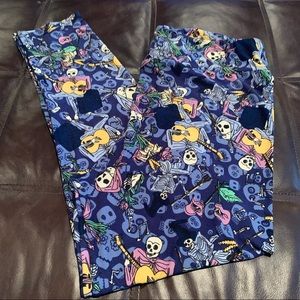 LuLaRoe Halloween Day of Dead Skeleton leggings